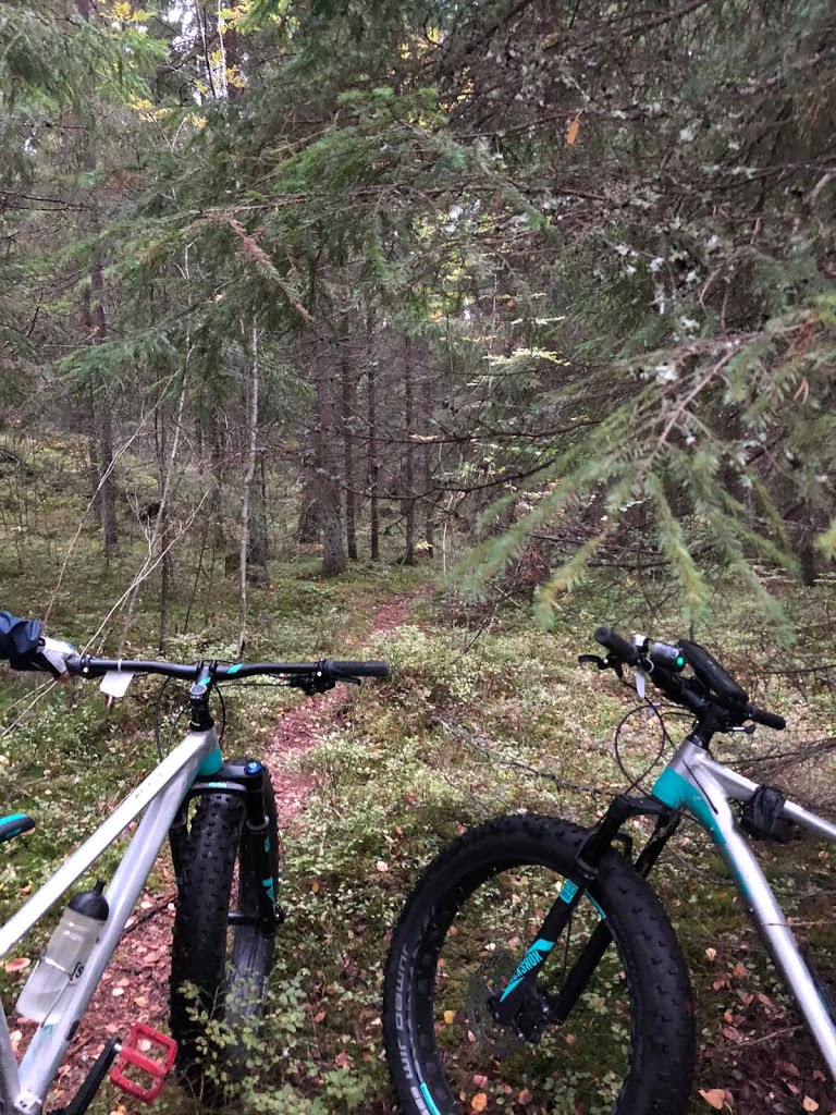 Fatbike Oittaa Suomen Latu maastopyörä maastopyörälenkki