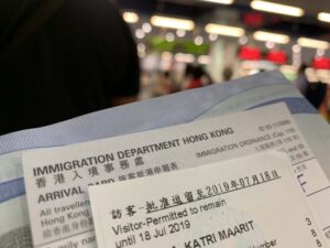 Hongkong immigration