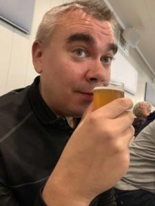 Ilkka tastes Spitsbergen