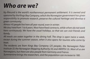 Who are we in Ny-Ålesund?
