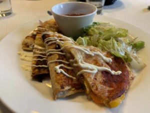 M/S Nordstjernen kasvisvaihtoehto päivällinen dinner vegetarian