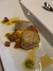 M/S Nordstjernen kampasimpukat scallops