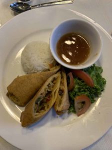 M/S Nordstjernen kevätrullat spring rolls