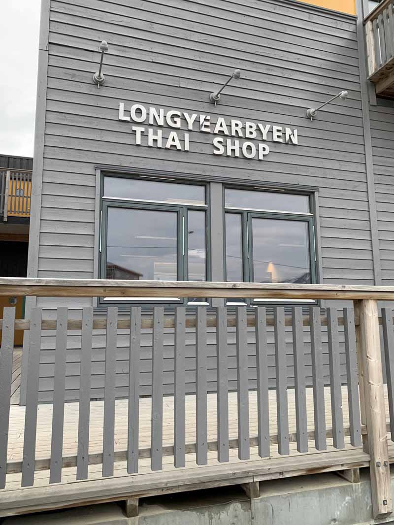 Longyearbyen Thai shop