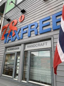 Longyearbyen tax free shop