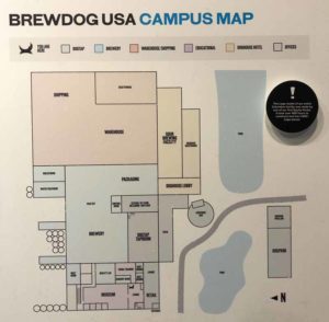 Brewdog USA campus map