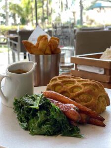 vegetarian Wellington Gordon Ramsay Bread Street Kitchen Bar Jumeirah Dubai