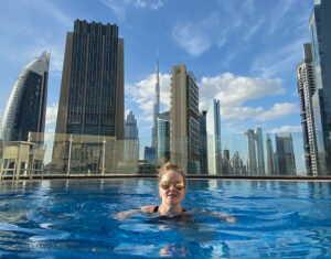 Bahrain - Persianlahden pieni saarivaltio 48 Gevora Hotel Burj Khalifa maailman korkein hotelli