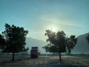 auringonnousu Oman sunrise