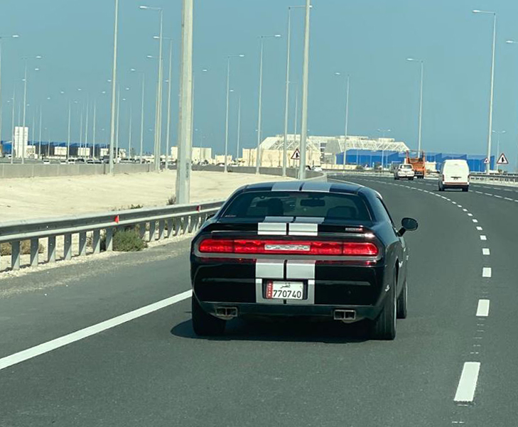 Dodge Qatar highway