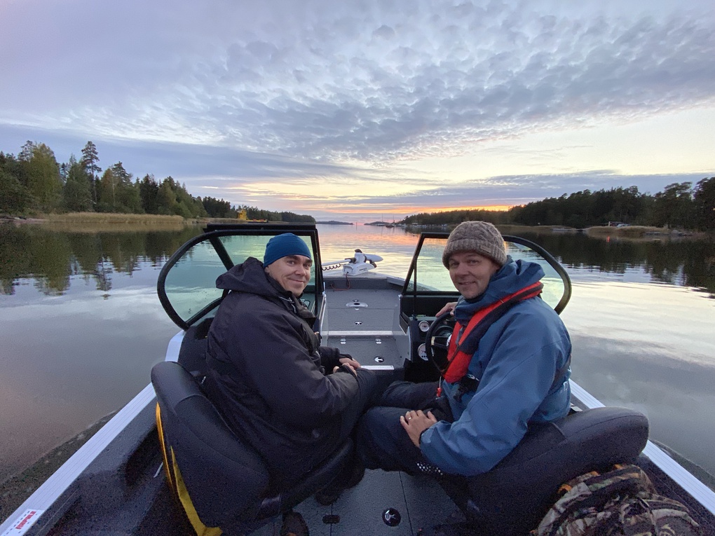 ahvenenkalastajat Ilkka ja Kim Vatanen Experience