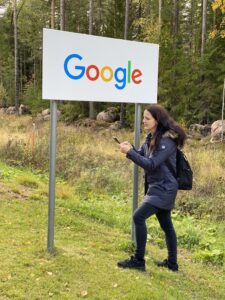 Googlen datakeskus ja Minna