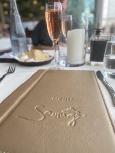 Sevruga menu