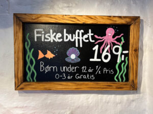 Haslen kalasavustamon buffet