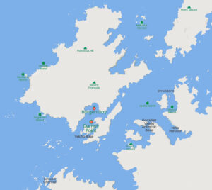Pysähdyspaikkamme Antarktiksen risteilyllä