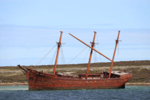 Lady Elizabethin hylky Falklandsaarilla