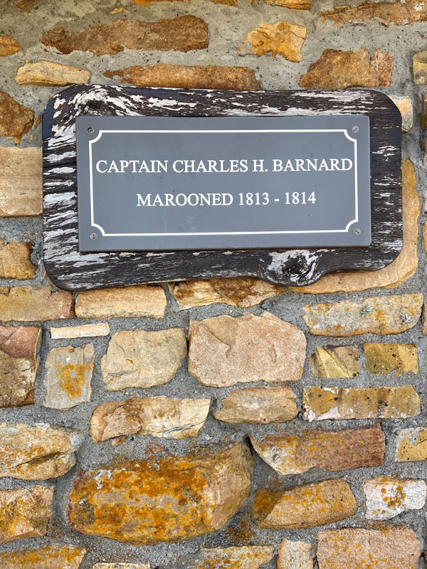 Charles H. Barnard - hylättynä 1813 - 1814