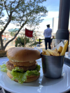 Hard Rock Cafen vegeburgeri