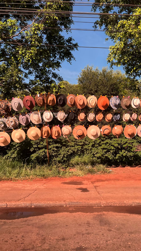 Paraguaylainen hattukauppa