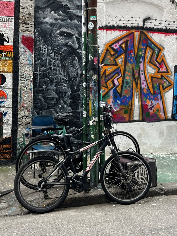 Pyöräparkki Riossa