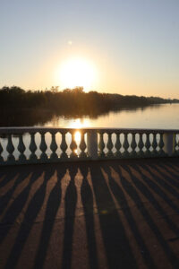 Auringonlasku Toronto Islandsilla