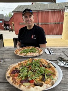 Ravintola Niskan pizzat olivat maukkaat