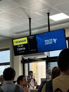 Ryanair Malta - Catania