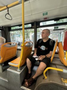 Bussiajelu Milanossa