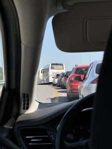 Autojono Kosovon rajalle