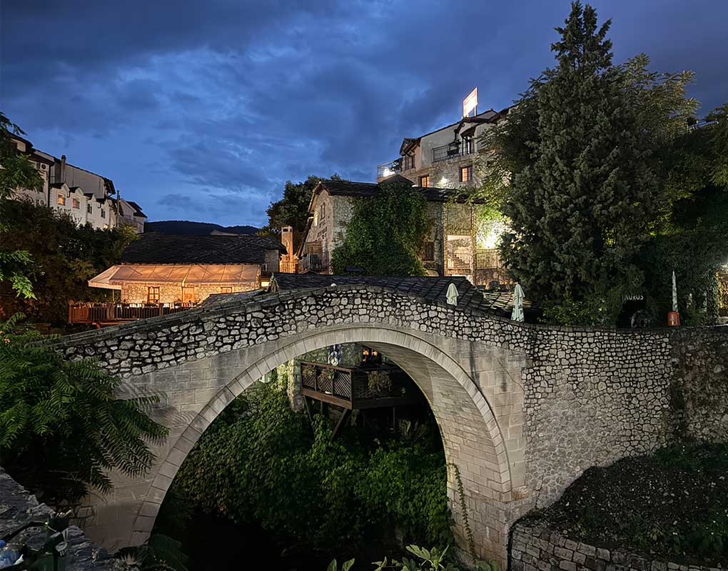Bosnia ja Hertsegovina - historiallinen Mostar 1