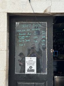 Leopold's Craft Beer Barin hanaolutlista Splitissä Kroatiassa
