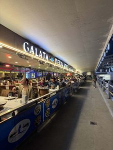 Galata Köprüsü sillan kalaravintoloita