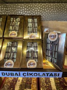 Dubai-suklaata Istanbulissa