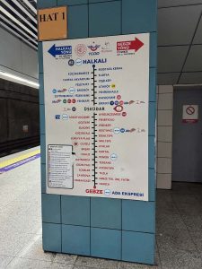 Istanbulin metrolla pääsee Bosporinsalmen ali