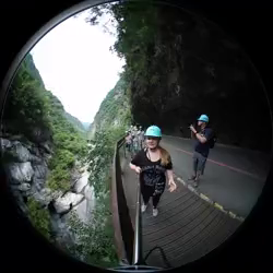 [Taiwan Taroko Gorge national park scenic walk]