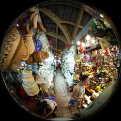 [Ben Thahn market Saigon Ho Chi Minh City Vietnam]